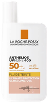 LA ROCHE-POSAY Anthelios UVmune 400 Tinted Fluid SPF50+ saules aizsarglīdzeklis, 50 ml