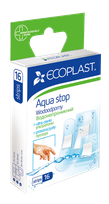 ECOPLAST Aqua Stop Mini 7.2 cm x 1.9 cm plāksteris, 8 gab.