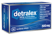 DETRALEX 500 mg tabletes, 60 gab.