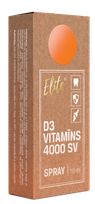 ELITE Vitamīns D3 4000 SV sprejs, 10 ml