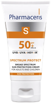 PHARMACERIS S Spectrum Protect SPF 50+ saules aizsarglīdzeklis, 50 ml