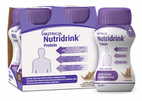 NUTRICIA Nutridrink Protein ar mokas kafijas garšu 125 ml, 4 gab.
