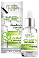 VICTORIA BEAUTY Hyaluron+ Hydrating Superfoods serum, 20 ml