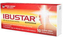 IBUSTAR 400 mg pills, 10 pcs.