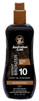 AUSTRALIAN GOLD With Bronzer SPF 10 Gel sprejs, 237 ml