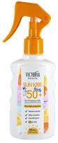 VICTORIA BEAUTY Sun Kiss Kids SPF50+ Milk saules aizsarglīdzeklis, 200 ml