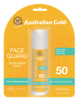 AUSTRALIAN GOLD SPF 50 Face Guard zīmulis, 14 g