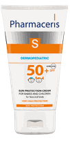 PHARMACERIS Dermopediatric SPF 50+ saules aizsarglīdzeklis, 125 ml