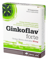 OLIMP LABS Ginkoflav Forte 80 mg kapsulas, 30 gab.