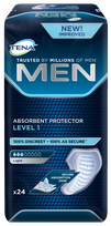 TENA Men Light Level 1 urological pads, 24 pcs.