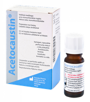 ACETOCAUSTIN LOSUNG solution, 0.5 ml