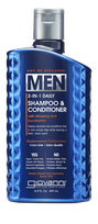 GIOVANNI Men 2-In-1 Daily with Ginseng & Eucalyptus šampūns-kondicionieris, 499 ml