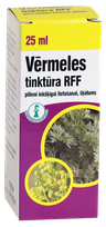 RFF VĒRMELES TINKTŪRA šķīdums, 25 ml