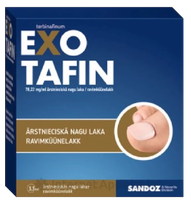 EXOTAFIN 78,22 мг/мл лак для ногтей, 3.3 мл