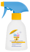SEBAMED Baby Sun Care Multi Protect Sun Spray SPF 50 saules aizsargsprejs, 200 ml