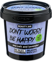BEAUTY JAR Don­`t Worry, Be Happy bath salt, 200 g