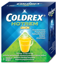 COLDREX  Lemon for oral solution powder, 5 pcs.