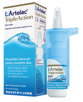 ARTELAC   Triple Action acu pilieni, 10 ml