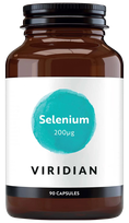 VIRIDIAN Selenium 200 µg kapsulas, 90 gab.