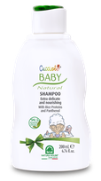 NATURA HOUSE Cucciolo Baby maigs šampūns bērniem ar rīsu proteīniem un pantenolu, 200 ml
