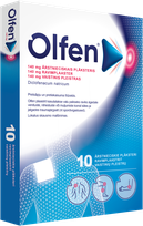 OLFEN 140 mg bandage, 10 pcs.
