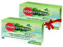 STOP STRESS Herbal (1+1) kapsulas, 30 gab.