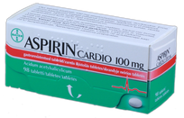 ASPIRIN Cardio 100 mg tabletes, 98 gab.