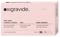 Oxigravide OXIGRAVIDE tabletes, 30 gab.
