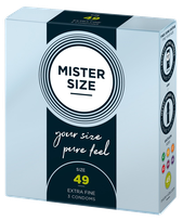 MISTER SIZE 49/165 мм презервативы, 3 шт.