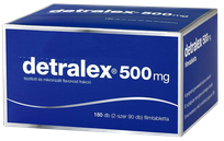 DETRALEX 500 MG coated tablets, 180 pcs.