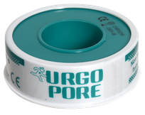 URGO  Pore 5 м x 1,25 см целлюлозный лейкопластырь в рулоне, 1 шт.