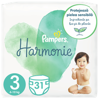 PAMPERS Harmonie 3 (6-10 kg) diapers, 31 pcs.