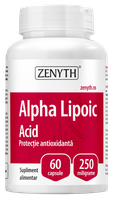 ZENYTH Alpha Liposkābe 645 mg kapsulas, 60 gab.
