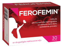 FEROFEMIN kapsulas, 30 gab.