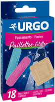 URGO  Glitter plāksteris, 18 gab.