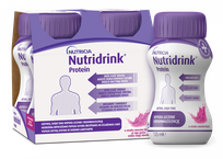 NUTRICIA Nutridrink Protein ar ogu garšu 125 ml, 4 gab.