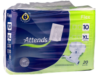 ATTENDS Flex XL/10 diapers, 20 pcs.