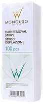 ITALWAX 7x20 cm hair removal strips, 100 pcs.