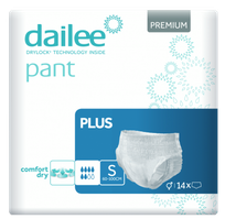 DAILEE Premium Pant Plus S nappy pants, 14 pcs.