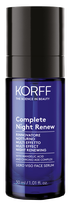 KORFF Complete Night Renew pretnovecošanās nakts serums, 30 ml