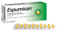 ESPUMISAN 40 mg tabletes, 25 gab.