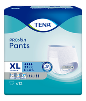 TENA Pants Plus XL biksītes, 12 gab.