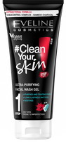 EVELINE  Clean Your Skin 1 želeja sejas mazgāšanai, 200 ml