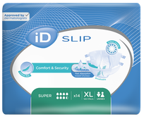 ID Expert Slip Super XL (120-170 см) подгузники, 14 шт.