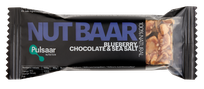 PULSAAR NUTRITION With Chocolate Coating, Assorted Nuts, Sea Salt and Blueberries bar, 40 g