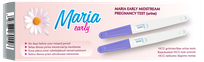 MARIA Early Midstream (iepakojumā 2 gab.) grūtniecības tests, 1 gab.