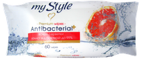 MY STYLE With Grapefruit Extract wet wipes, 60 pcs.