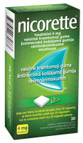 NICORETTE   Freshmint 4 mg medicated chewing-gum, 30 pcs.