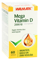 WALMARK   Mega Vitamin D 2000 IU capsules, 60 pcs.