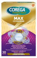 COREGA Max Clean tabletes zobu protēžu tīrīšanai, 30 gab.